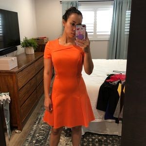 Halston Heritage Fit and flare dress